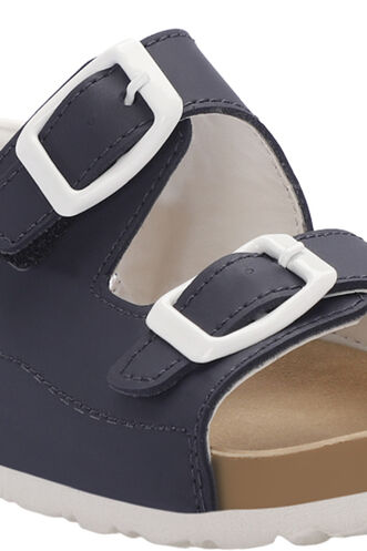 Slazenger KOBBY Unisex Çocuk Sandaletleri Lacivert - Thumbnail