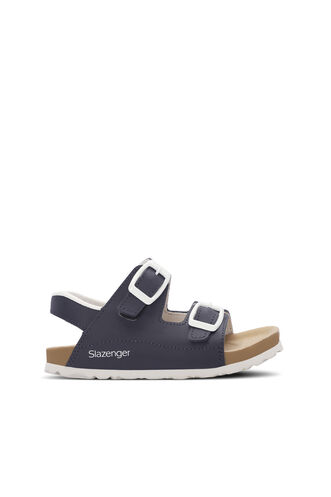 Slazenger - Slazenger KREKA Unisex Çocuk Terlikleri Lacivert