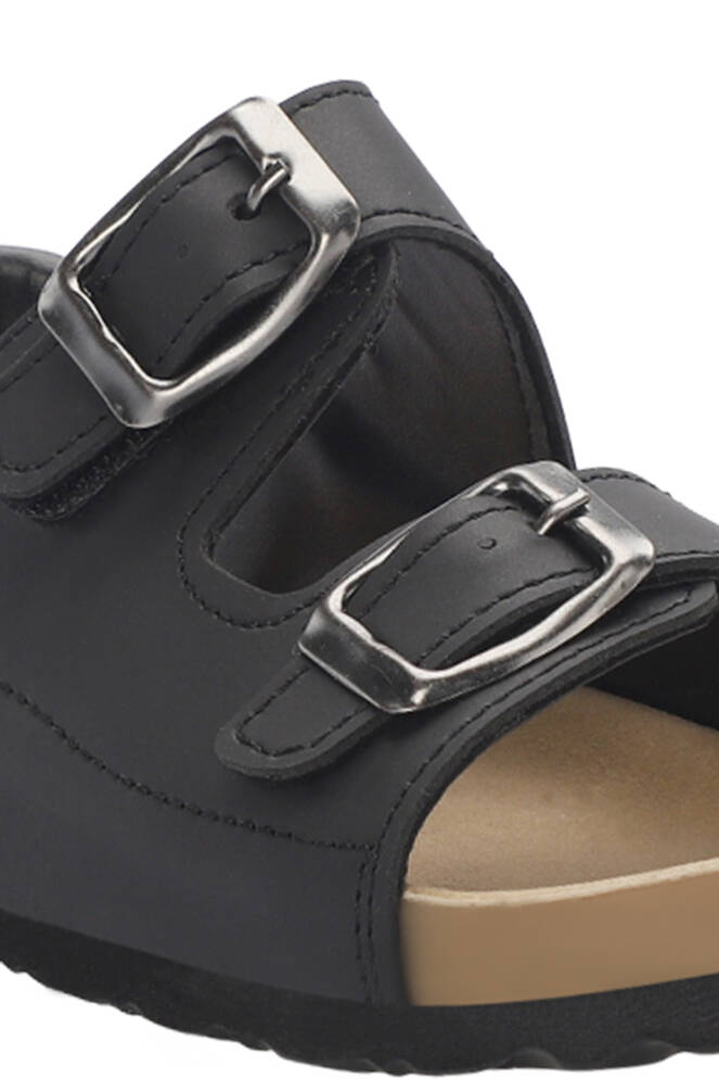 Slazenger KOBBY Unisex Çocuk Sandaletleri Siyah