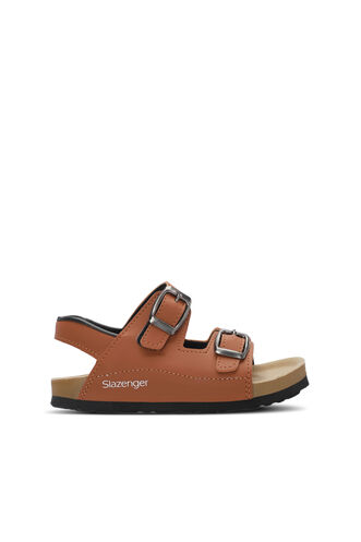 Slazenger - Slazenger KOBBY Unisex Çocuk Sandaletleri Bej
