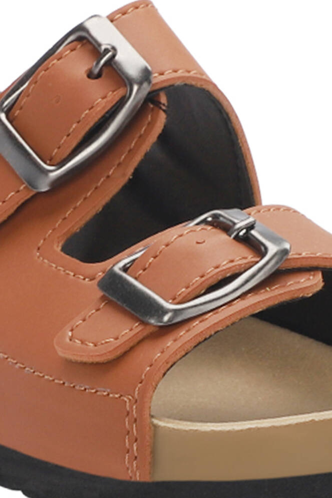 Slazenger KOBBY Unisex Çocuk Sandaletleri Bej