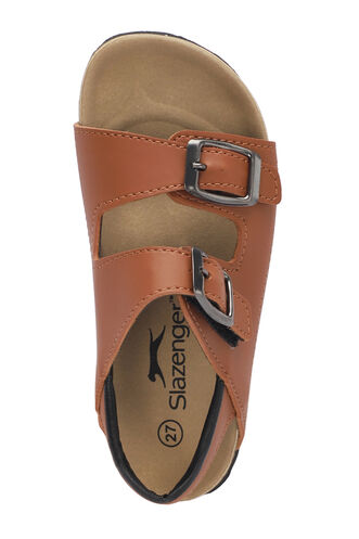 Slazenger KOBBY Unisex Çocuk Sandaletleri Bej - Thumbnail