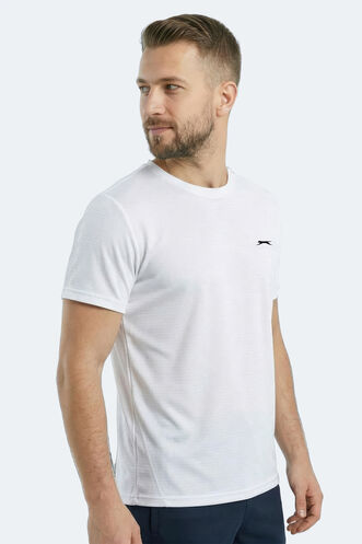 Slazenger KOFONA Erkek Beyaz Tişört - Thumbnail