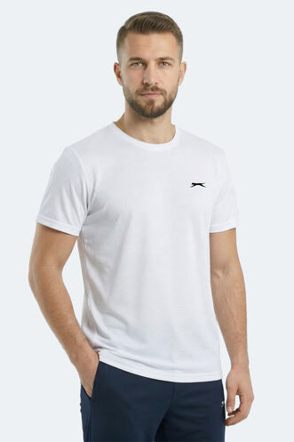 Slazenger KOFONA Erkek Beyaz Tişört - Thumbnail