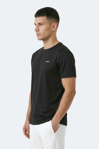 Slazenger - Slazenger KOFONA Erkek Siyah Tişört