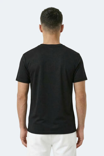 Slazenger KOFONA Erkek Siyah Tişört - Thumbnail