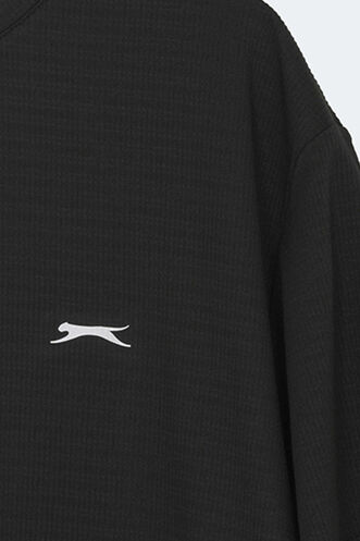 Slazenger KOFONA Erkek Siyah Tişört - Thumbnail