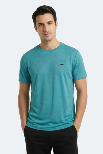 Slazenger KOFONA Erkek Turkuaz Tişört - Thumbnail