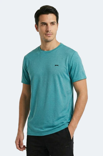 Slazenger KOFONA Erkek Turkuaz Tişört - Thumbnail
