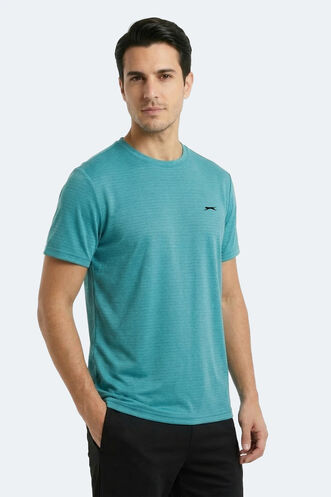 Slazenger KOFONA Erkek Turkuaz Tişört - Thumbnail