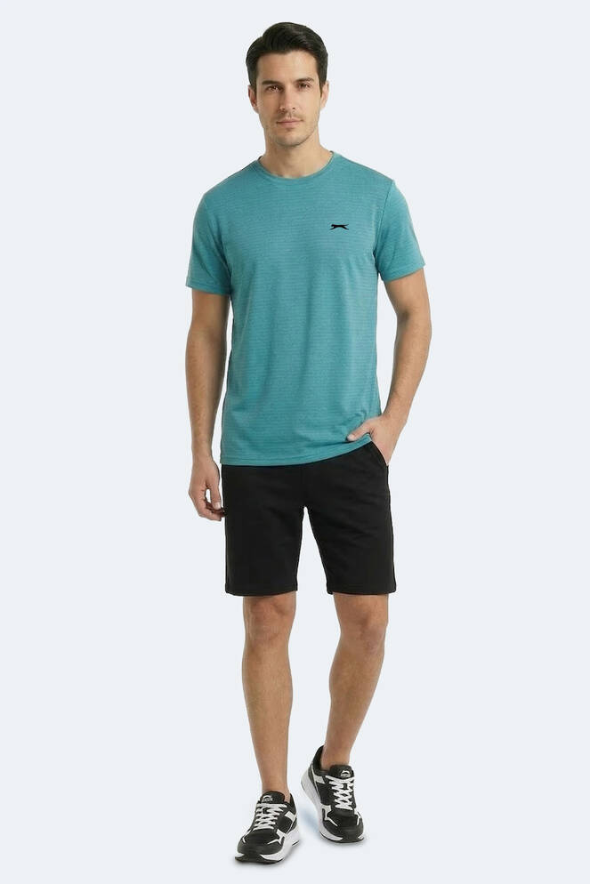 Slazenger KOFONA Erkek Turkuaz Tişört