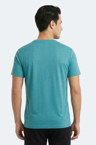 Slazenger KOFONA Erkek Turkuaz Tişört - Thumbnail