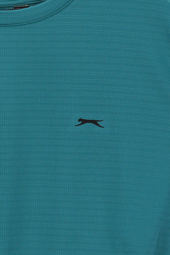 Slazenger KOFONA Erkek Turkuaz Tişört