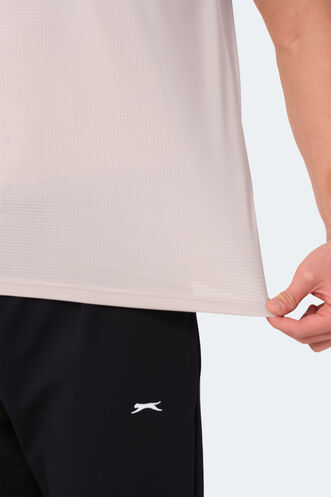 Slazenger KONUL Erkek T-Shirt Bej - Thumbnail
