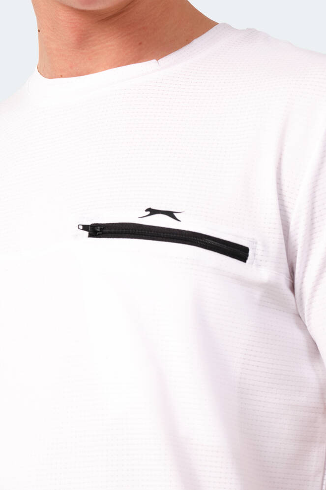 Slazenger KONUL Erkek T-Shirt Beyaz