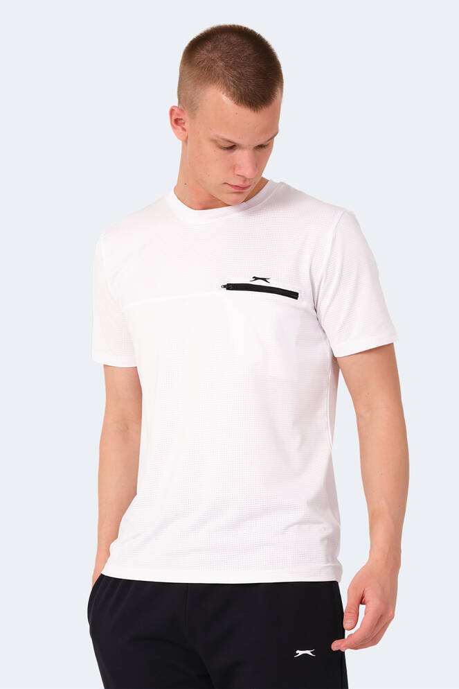 Slazenger KONUL Erkek T-Shirt Beyaz