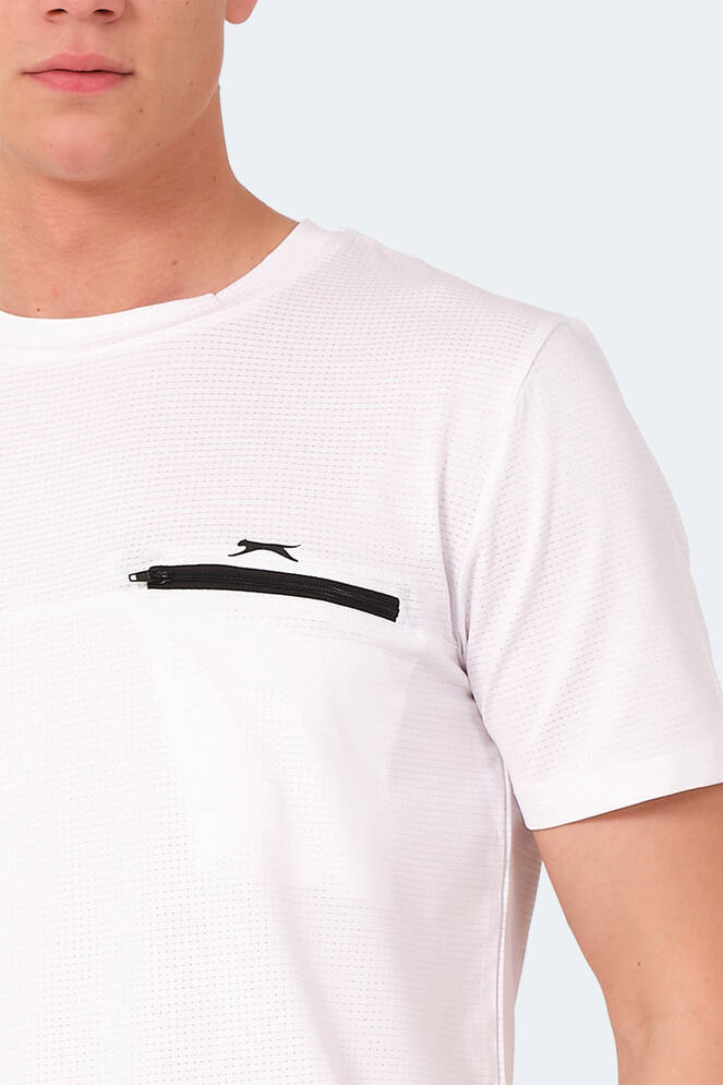 Slazenger KONUL Erkek T-Shirt Beyaz