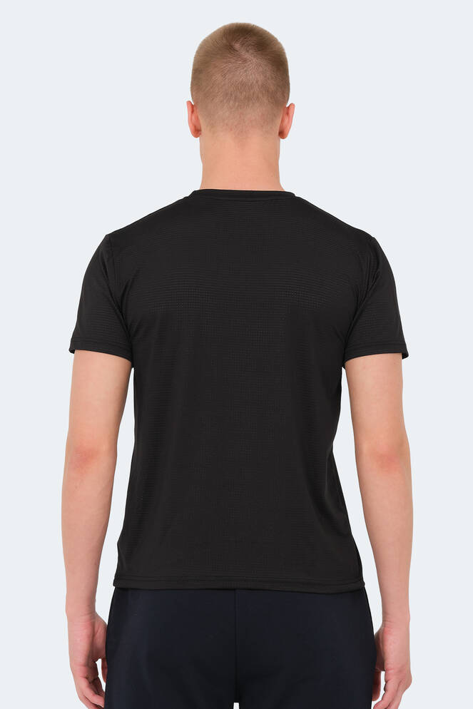 Slazenger KONUL Erkek T-Shirt Siyah