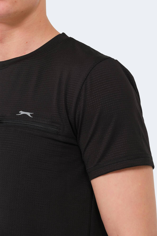 Slazenger KONUL Erkek T-Shirt Siyah