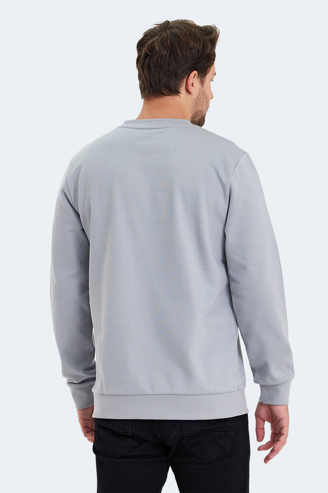 Slazenger KORAL IN Erkek Gri Sweatshırt
