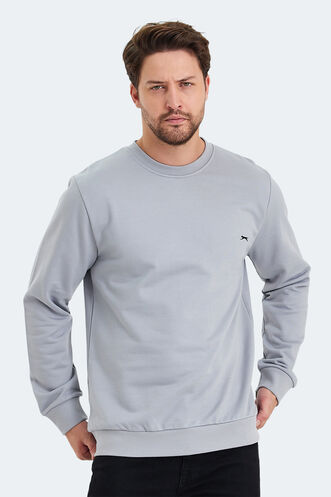 Slazenger - Slazenger KORAL Men's Sweatshirt Gray