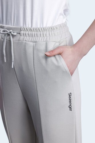 Slazenger KORBIN Women's Tracksuit Bottom Stone Grey - Thumbnail