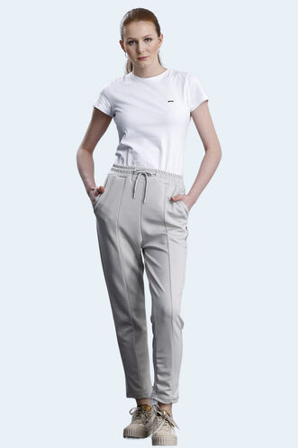 Slazenger KORBIN Women's Tracksuit Bottom Stone Grey - Thumbnail