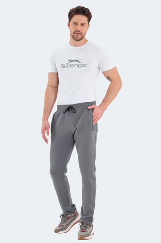 Slazenger KORSA Men's Sweatpants Dark Grey - Thumbnail
