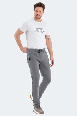 Slazenger KORSA Men's Sweatpants Dark Grey - Thumbnail
