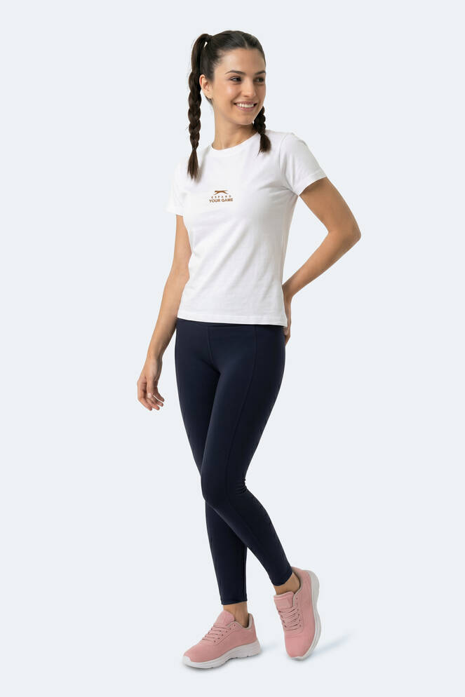 Slazenger KOSTA Kadın Ekru Tişört