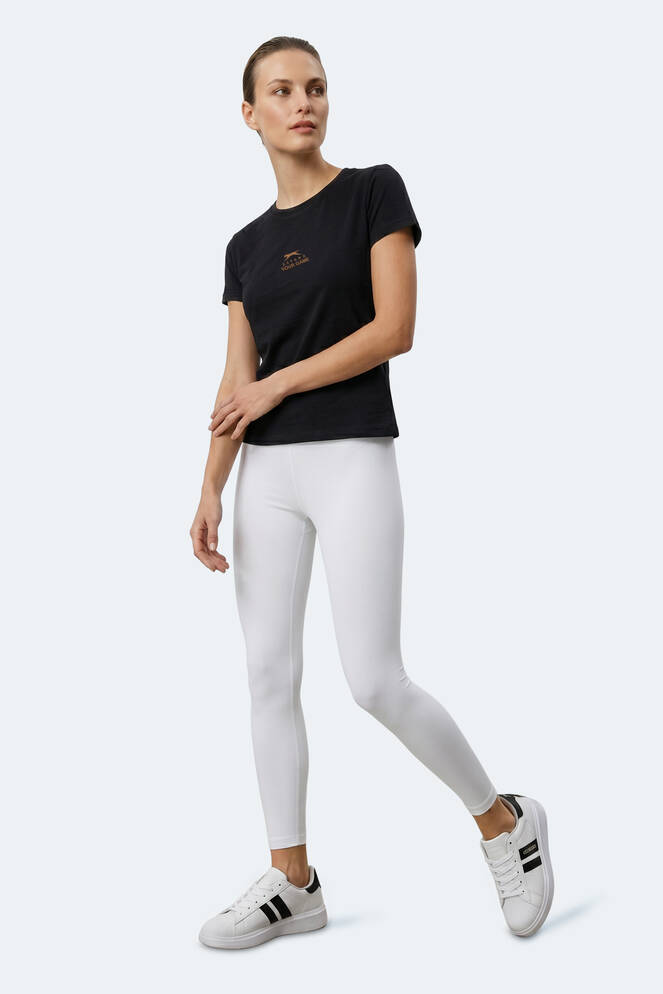 Slazenger KOSTA Kadın Siyah Tişört