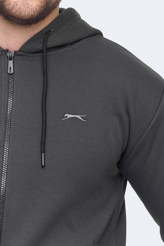 Slazenger KOZZAX Erkek Sweatshirt Antrasit