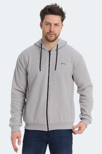 Slazenger - Slazenger KOZZAX Erkek Sweatshirt Gri