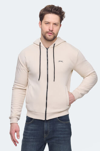 Slazenger - Slazenger KOZZAX Erkek Sweatshirt Kahve