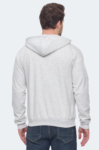 Slazenger KOZZAX Erkek Sweatshirt Koyu Gri - Thumbnail