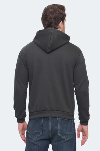 Slazenger KOZZAX Men's Sweatshirt Anthracite - Thumbnail