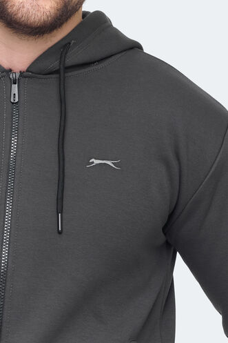 Slazenger KOZZAX Men's Sweatshirt Anthracite - Thumbnail
