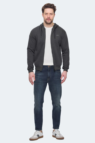 Slazenger KOZZAX Men's Sweatshirt Anthracite - Thumbnail