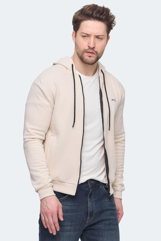 Slazenger KOZZAX Men's Sweatshirt Brown - Thumbnail