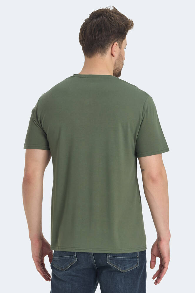 Slazenger KRAKKER Erkek Tişört Haki