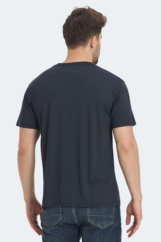Slazenger KRAKKER Men's T-shirt Dark Grey - Thumbnail