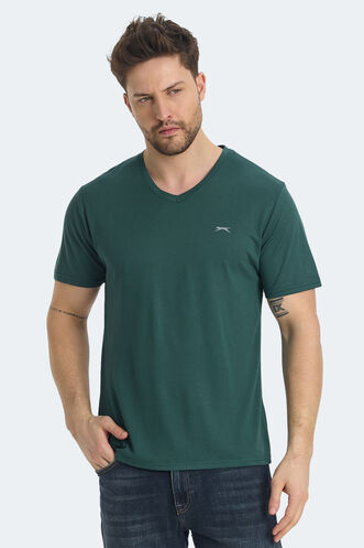 Slazenger KRAKKER Men's T-shirt Green - Thumbnail