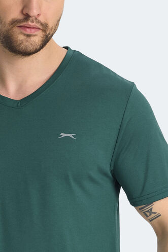 Slazenger KRAKKER Men's T-shirt Green - Thumbnail
