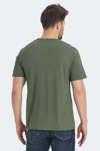 Slazenger KRAKKER Men's T-shirt Khaki - Thumbnail