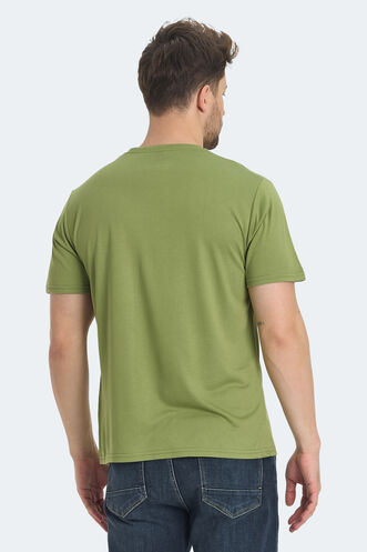 Slazenger KRAKKER Men's T-shirt Light Green - Thumbnail