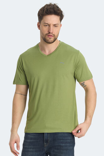 Slazenger KRAKKER Men's T-shirt Light Green - Thumbnail