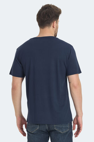 Slazenger KRAKKER Men's T-shirt Navy - Thumbnail