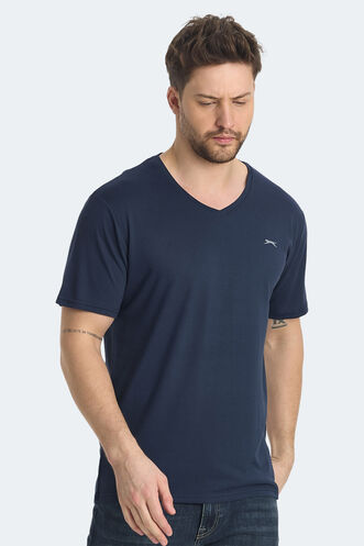 Slazenger KRAKKER Men's T-shirt Navy - Thumbnail