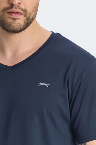 Slazenger KRAKKER Men's T-shirt Navy - Thumbnail
