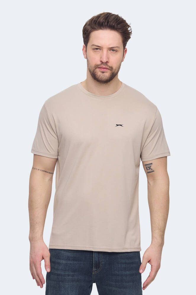 Slazenger KRATER Erkek Tişört Bej